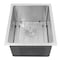 Nantucket Sinks Bar Sink, 1 bowl, 304 Stainless Steel, 15" W x 18" L x 10" H SR1815 - alternate 1